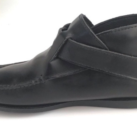 Women's black leather Quoddy Ring Boot w/blk Vibram sole. NEW w/o orig box! - Picture 3 of 7